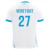 Maglia ufficiale Olympique de Marseille Veretout 27 Casa 2024-25 per Uomo